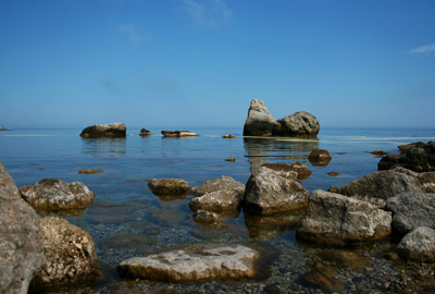 Пляжи Симеиза в Крыму