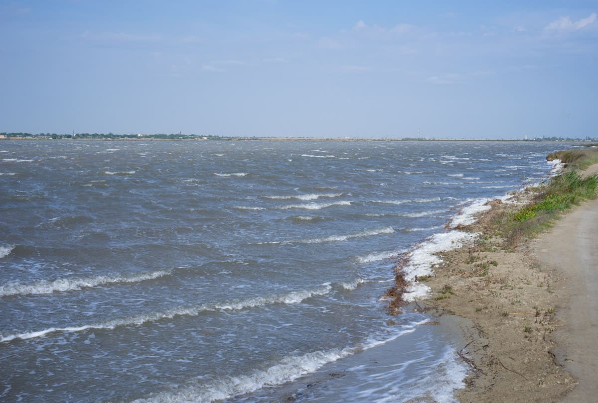 Озеро Акташское в Крыму