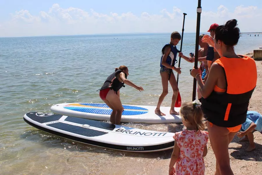Sup серфинг в Крыму