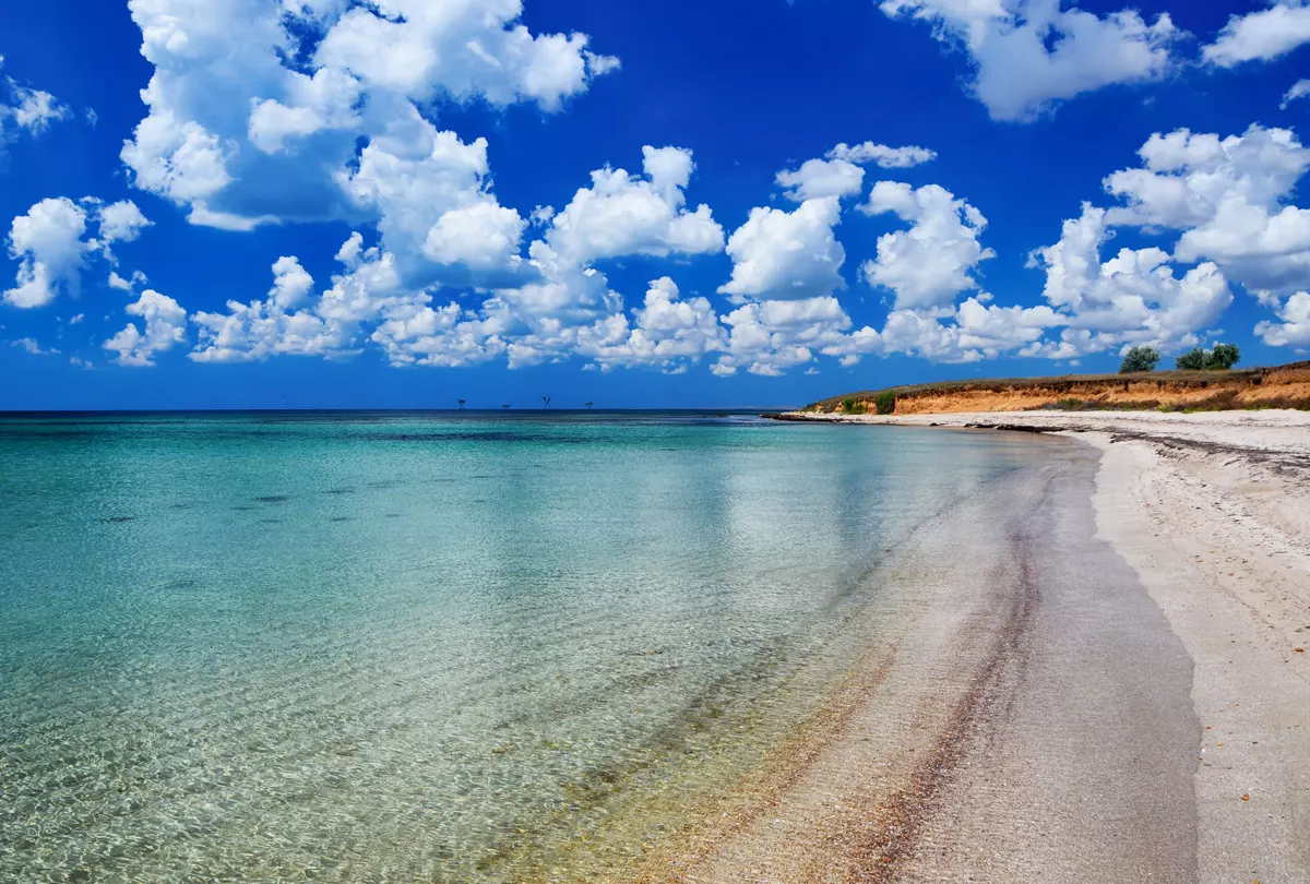 Пляж Беляус в Крыму