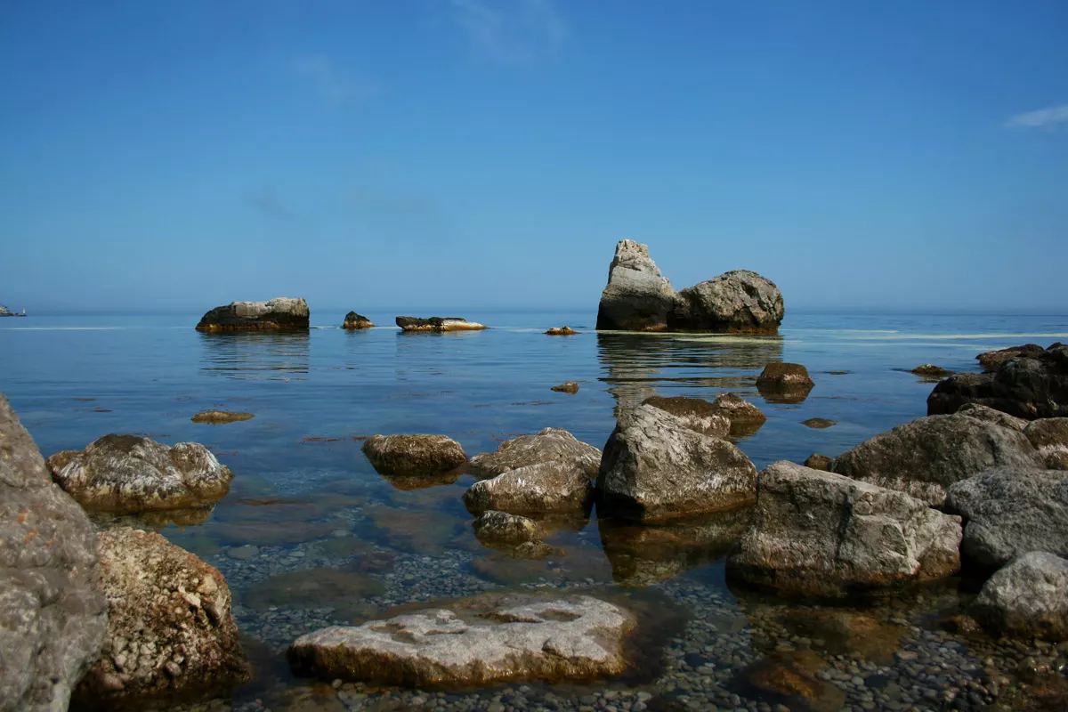 Пляжи Симеиза в Крыму