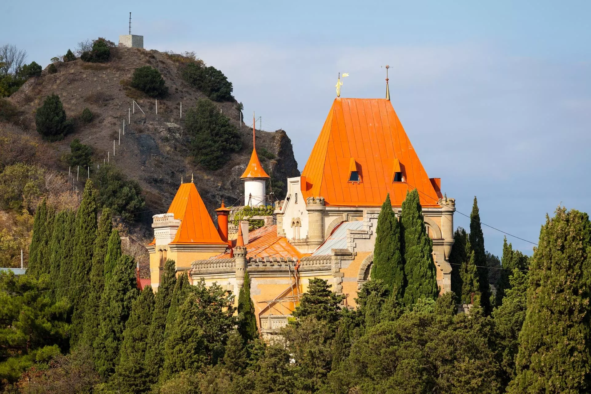 Имение княгини Гагариной в Алуште - фото