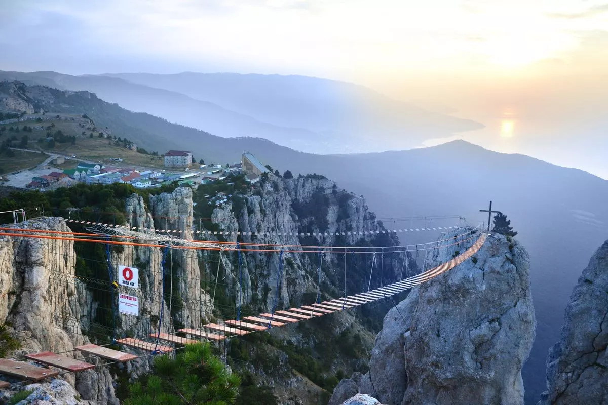 Канатная дорога Ай-Петри  в Крыму