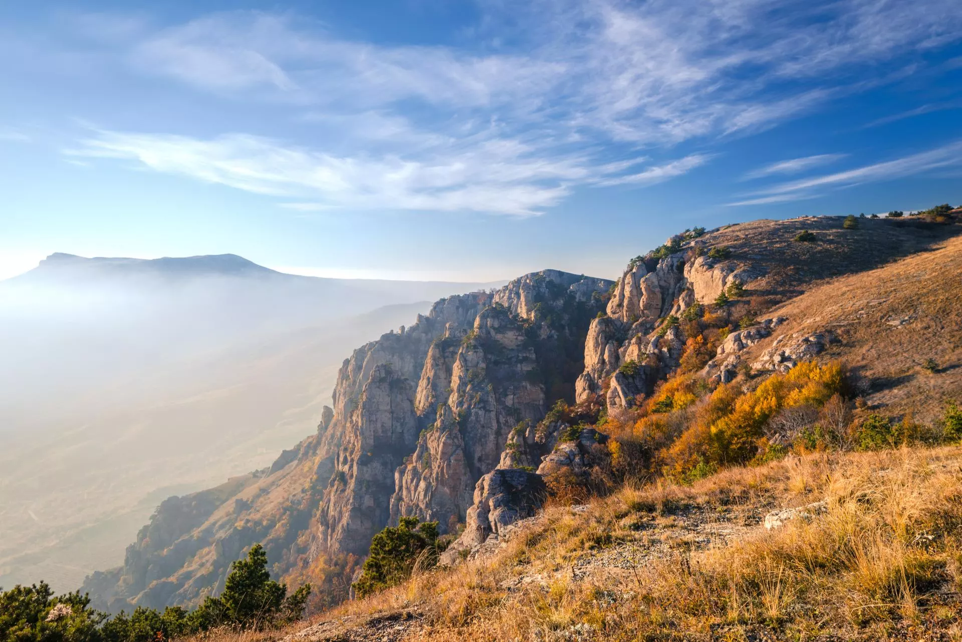 крым осень