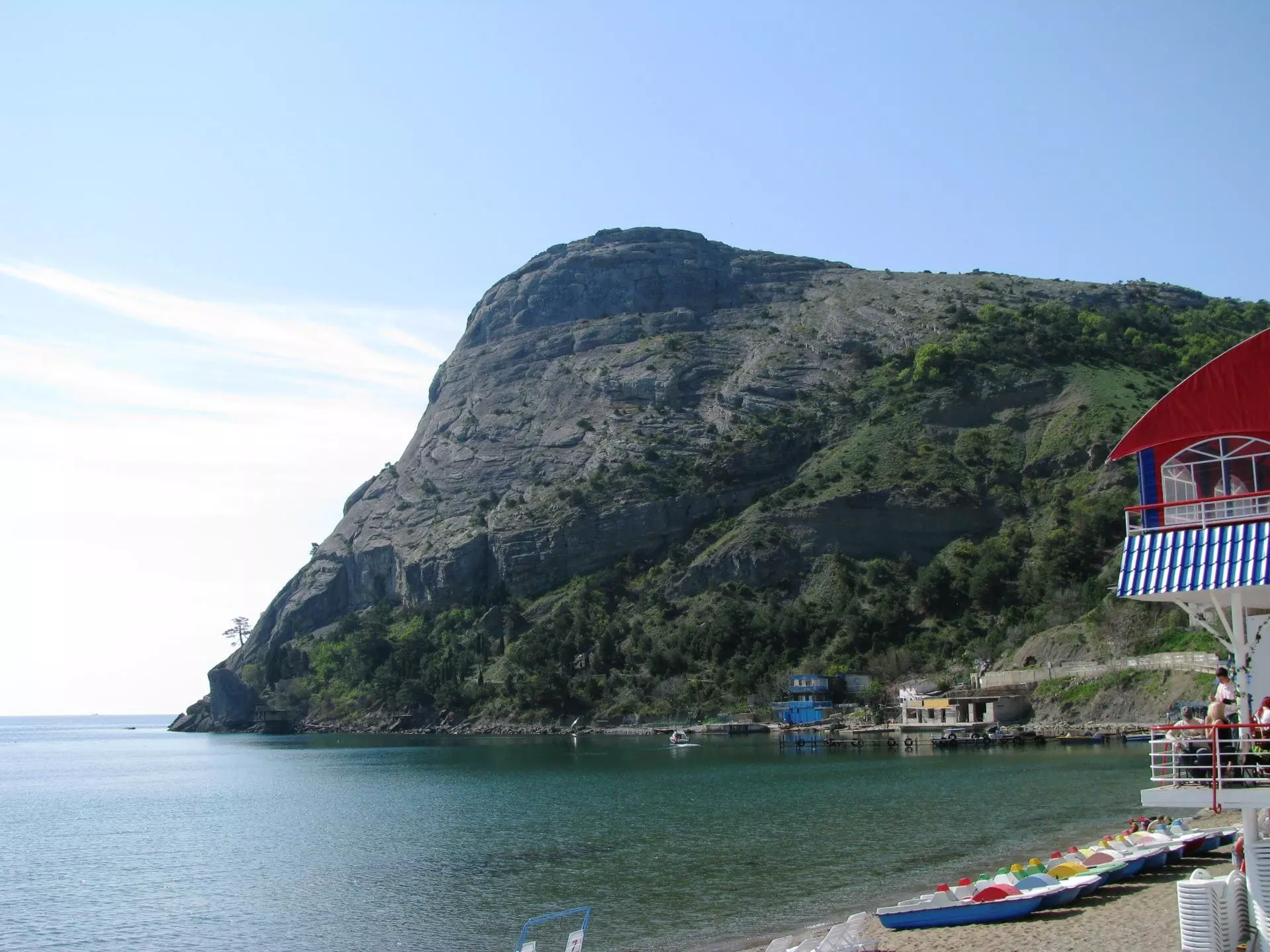 Пляж в Ялте