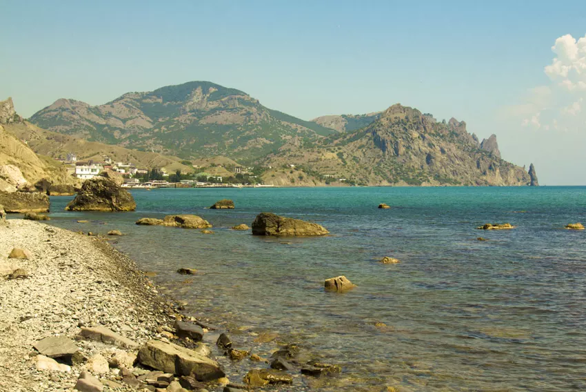 Пляжи Крыма: Лисья бухта