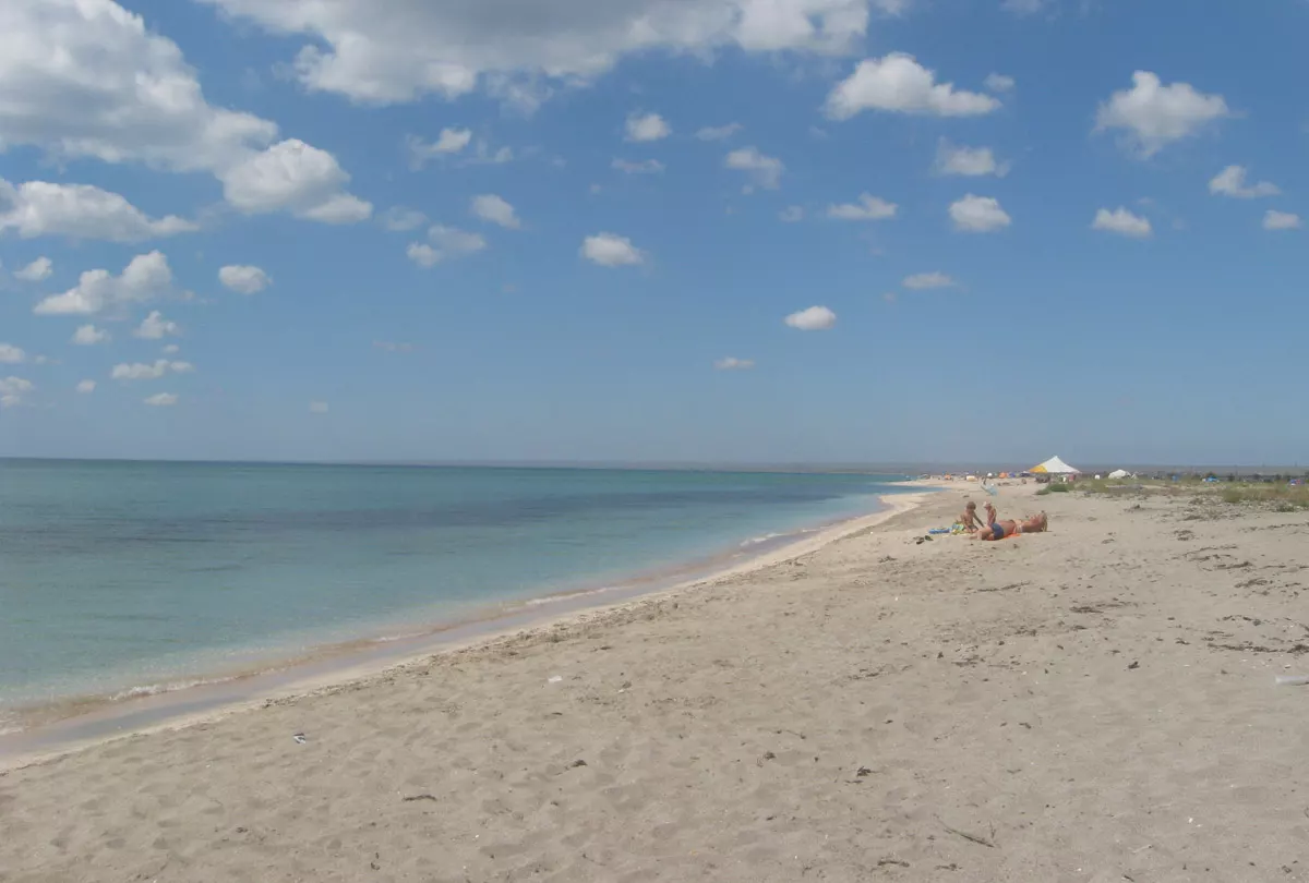 Пляж Беляус в Крыму