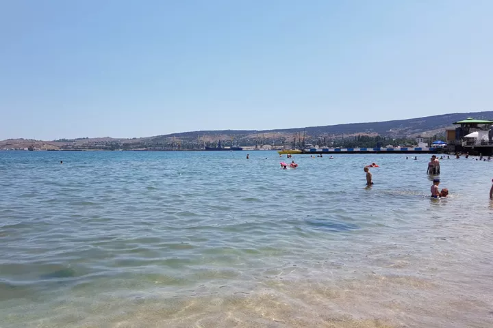 Пляж Баунти в Крыму
