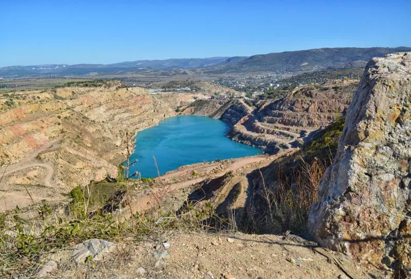 Чокракское озеро в Крыму