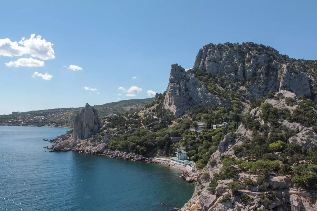 Пляжи Симеиза в Крыму
