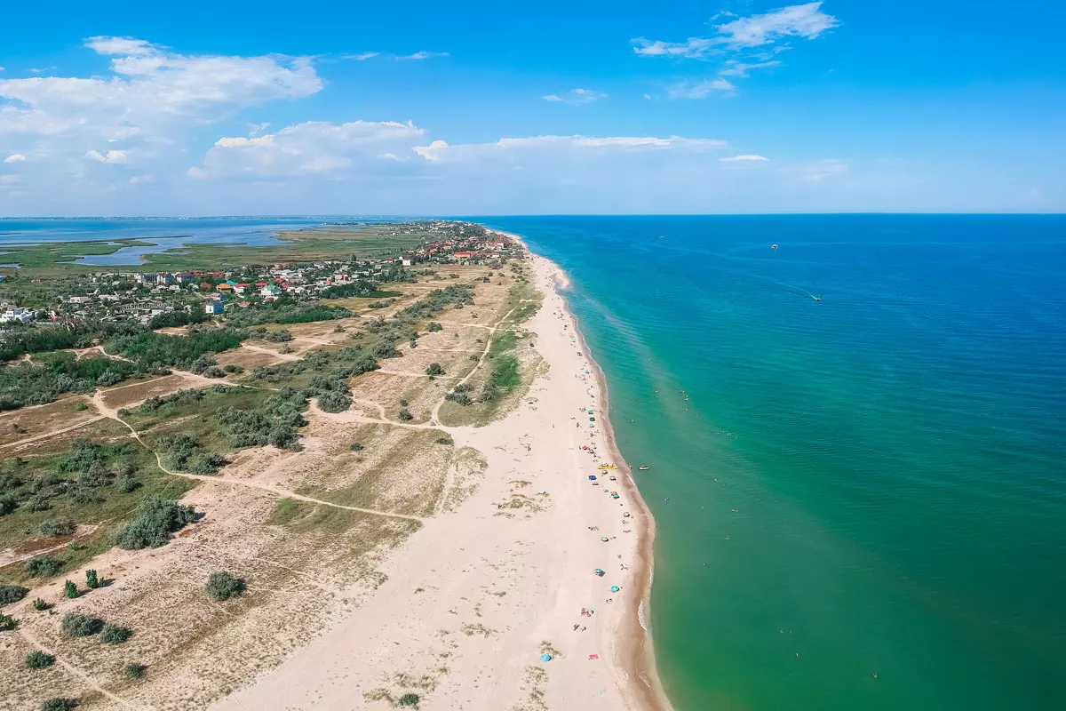 Пляжи Азовского моря