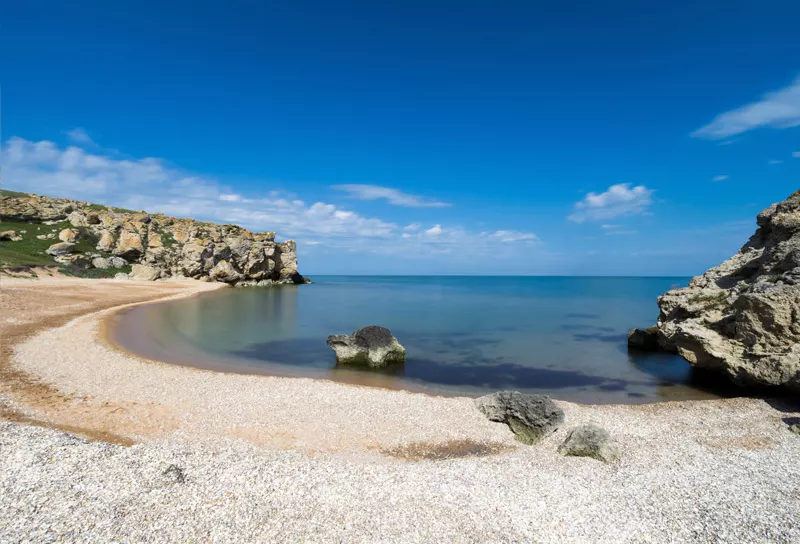 Пляжи Азовского моря в Крыму