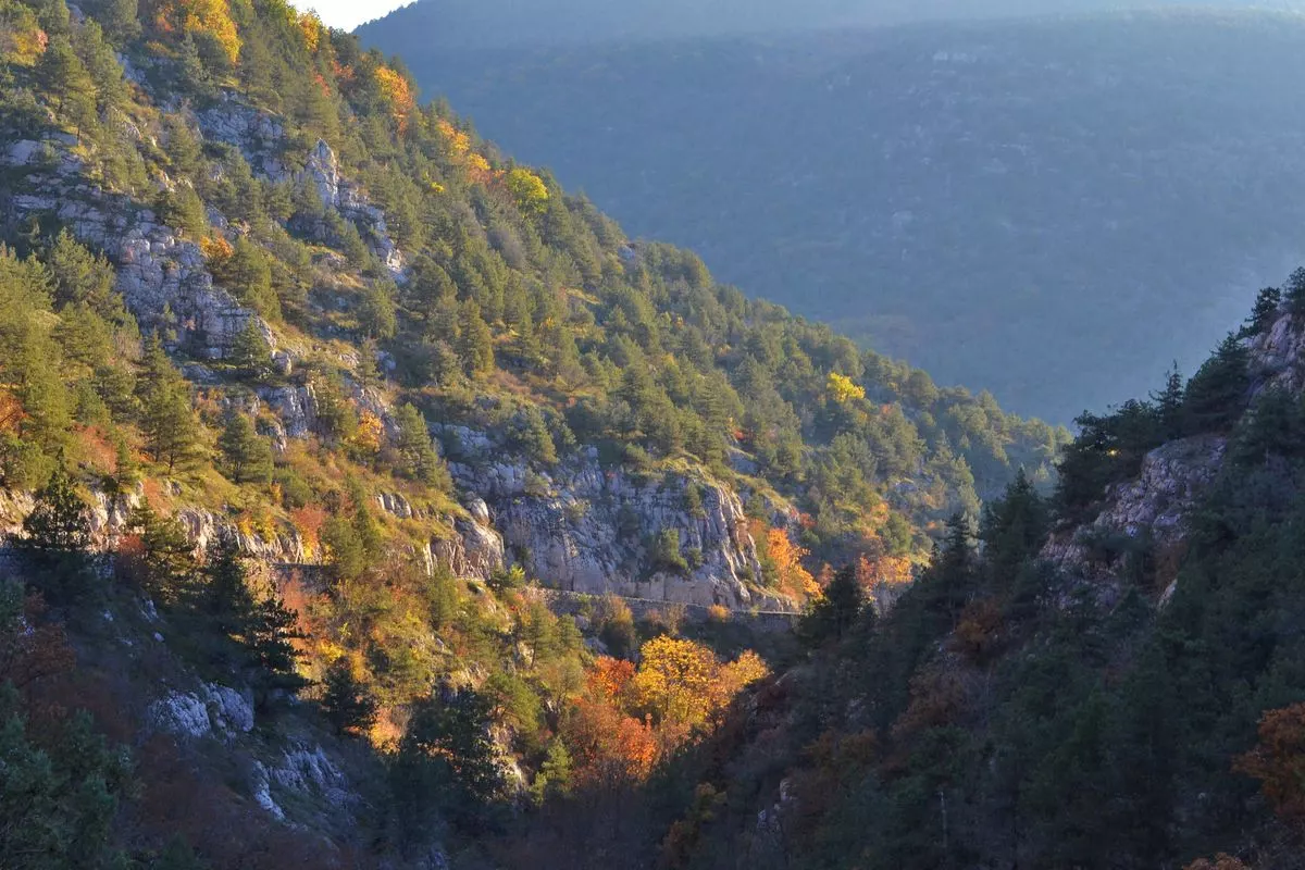 Чернореченский каньон  в Чернореченский Крыму