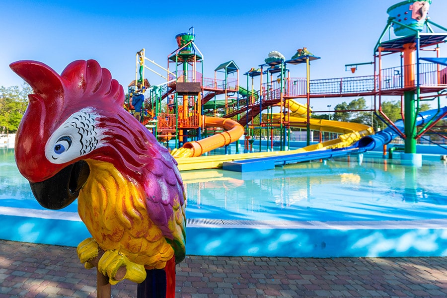 Аквапарк «Остров Сокровищ» в Крыму в отеле «Азовский»