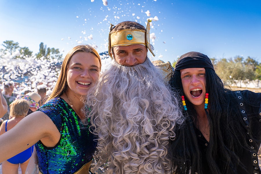 День Нептуна в Курортном комплексе «Азовский»