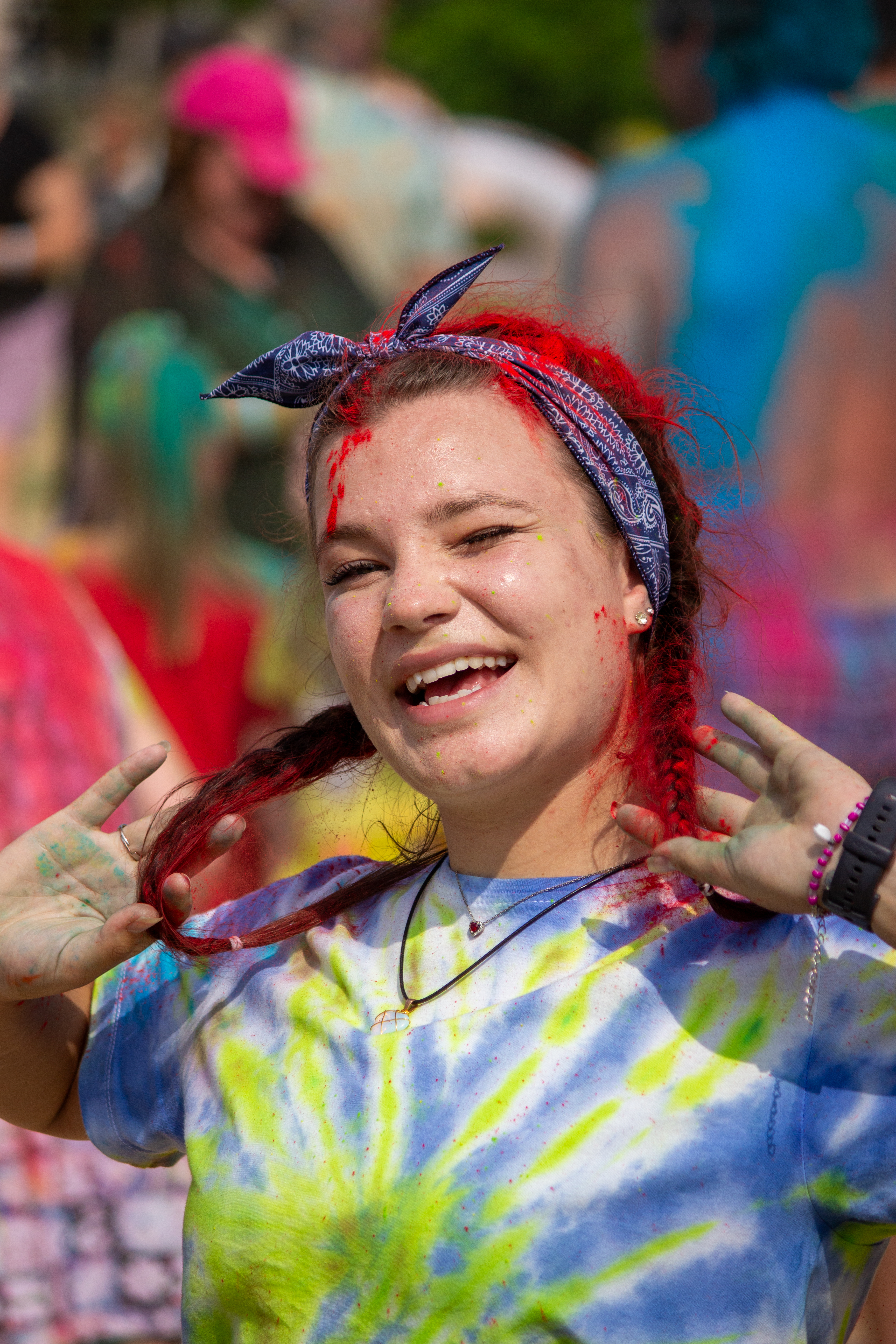 Праздник красок в Курортном комплексе «Азовский»