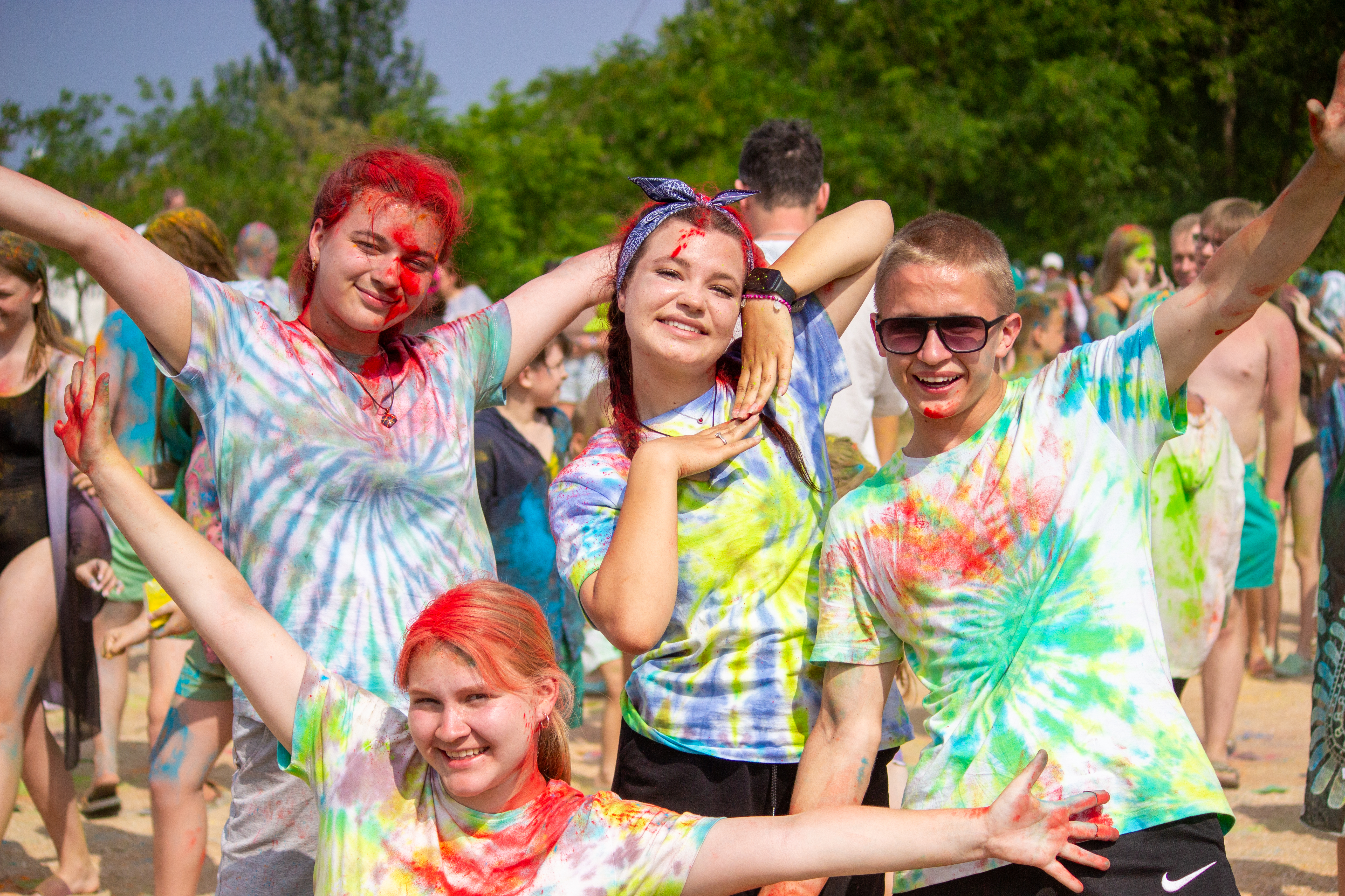 Фестиваль Холи в Крыму