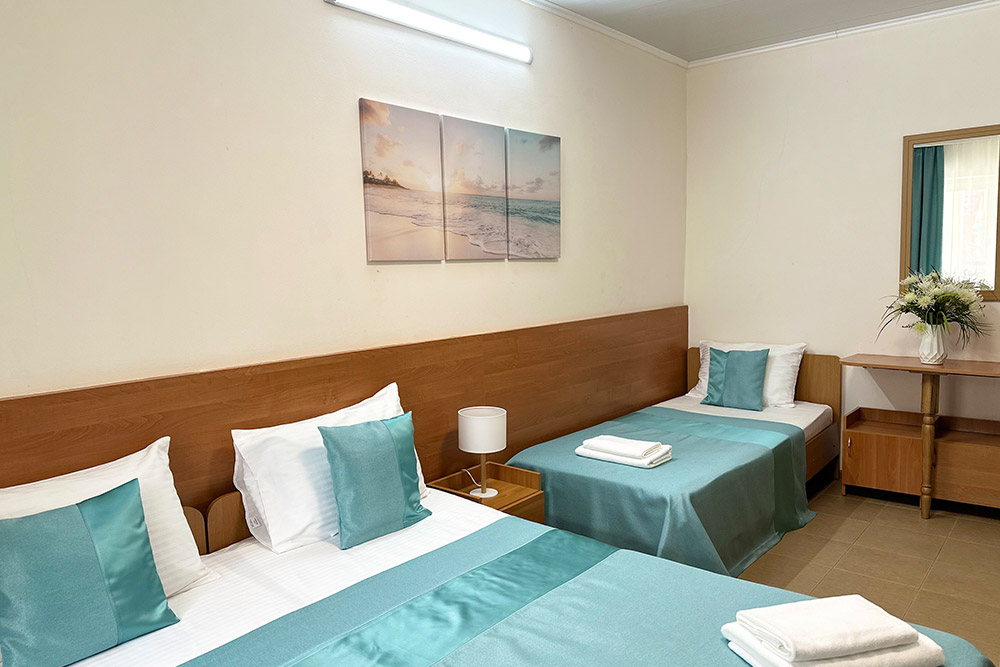 спальные места в номере стандарт плюс