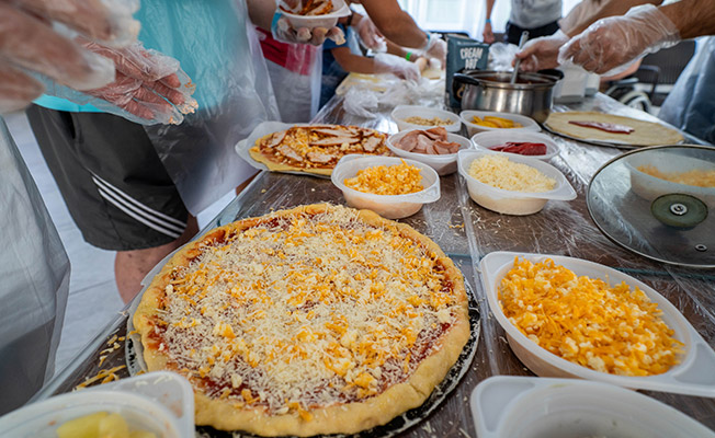 День семейной пиццы