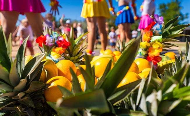 Гавайская вечеринка в Азовском