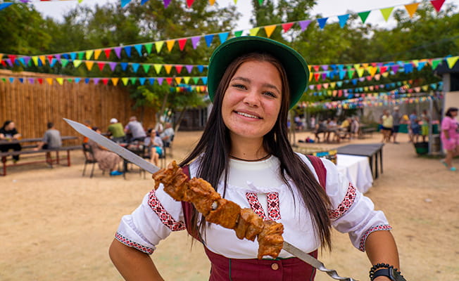 Большой шашлычный фестиваль в Азовском