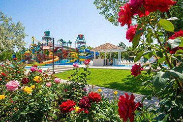 Территория курортного комплекса Азовский Крым