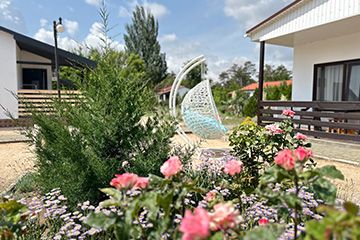 Территория курортного комплекса Азовский Крым