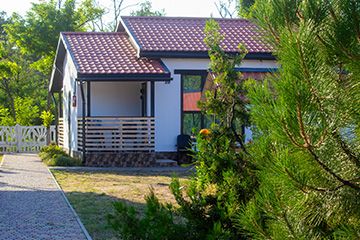 Территория курортного комплекса Азовский Крым