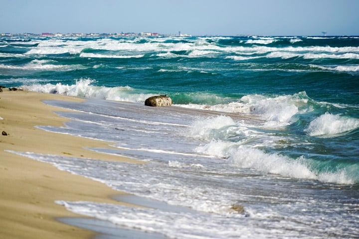 Пляж Беляус в Крыму