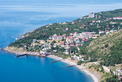 Кацивели в Крыму: пляжи