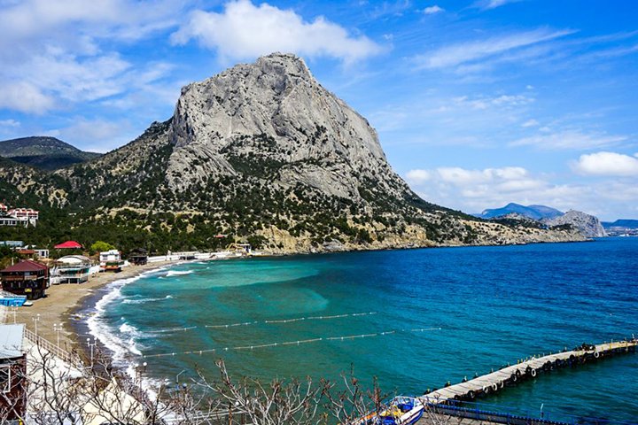 Береговое в Крыму: пляжи Береговое в Крыму: пляжи