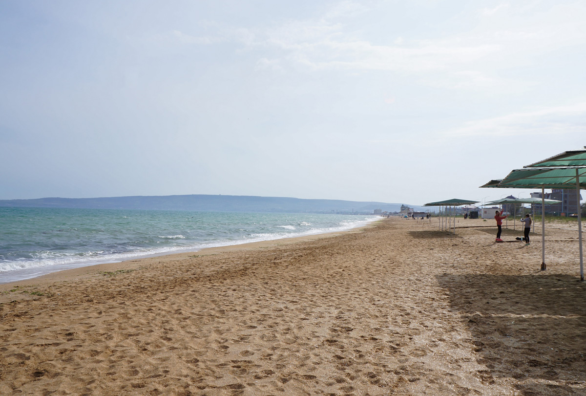 Пляж Баунти в Феодосии фото