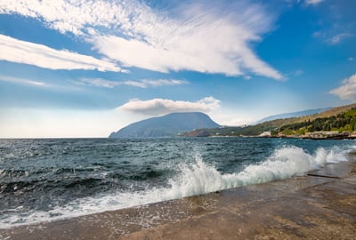 Пляжи Утеса в Крыму