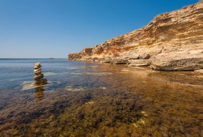 Пляжи Тарханкута в Крыму
