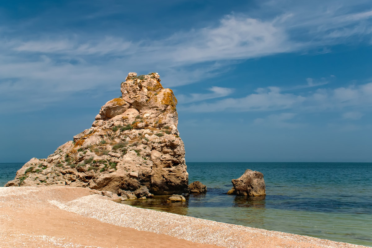 Ракушечные пляжи в Крыму
