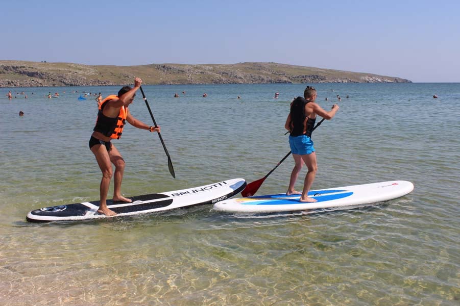 Sup серфинг в Крыму