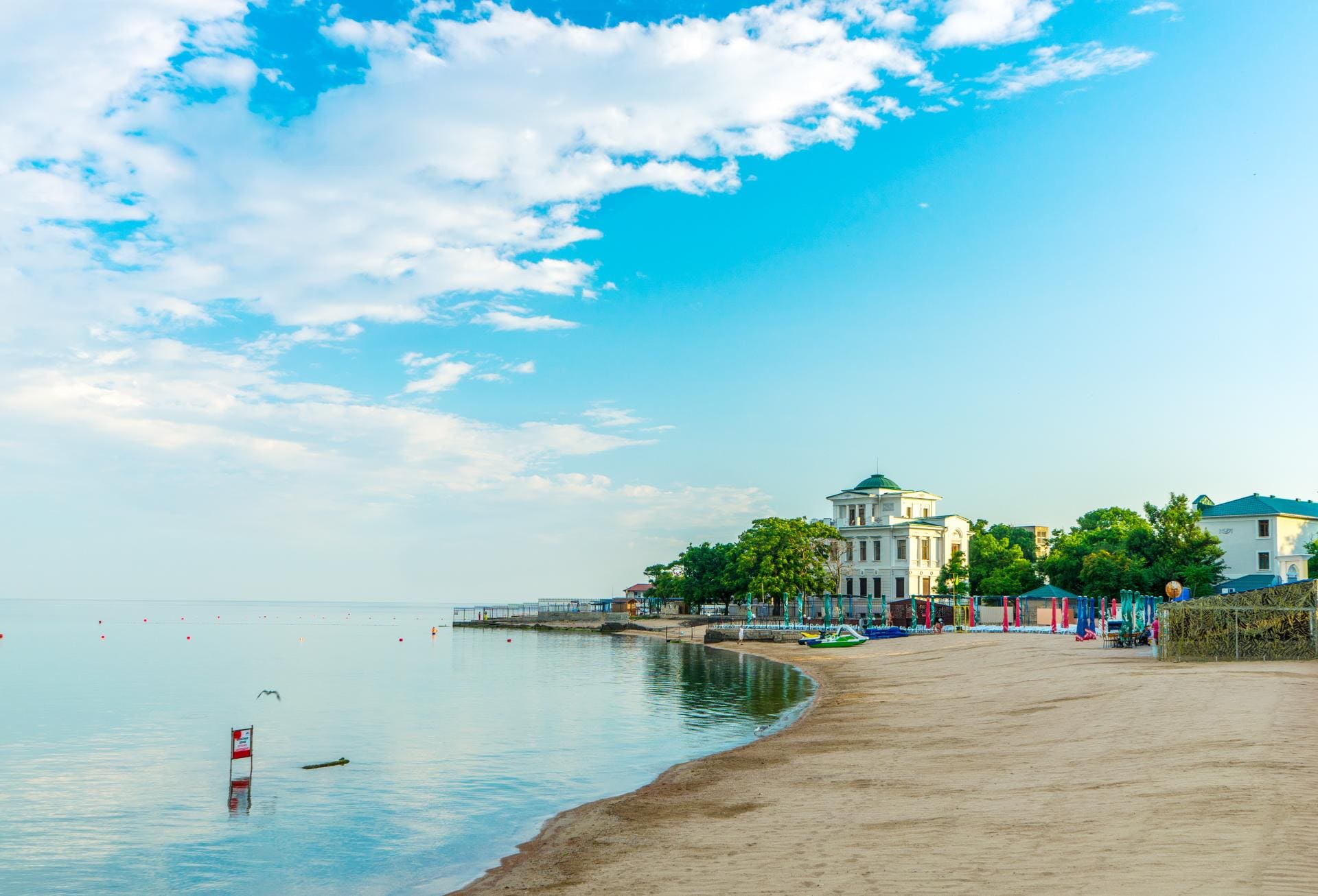 Крым евпатория море