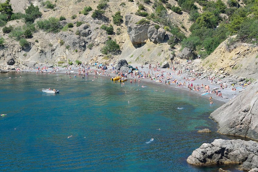 Бесплатные пляжи в Крыму