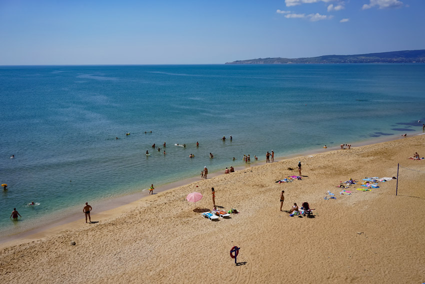 Бесплатный пляж Крыма