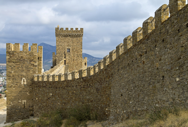 Генуэзская крепость в Судаке - история