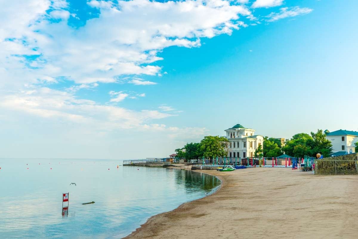 Пляжи Феодосии в Крыму