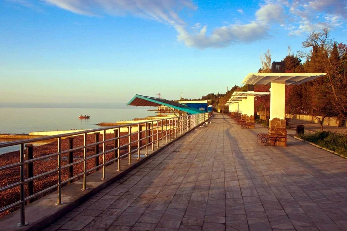 Пляжи Гурзуфа в Крыму
