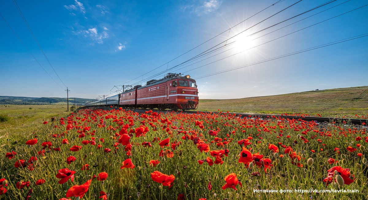 С 26 мая поезда «Таврия» начнут курсировать из Москвы в Керчь.