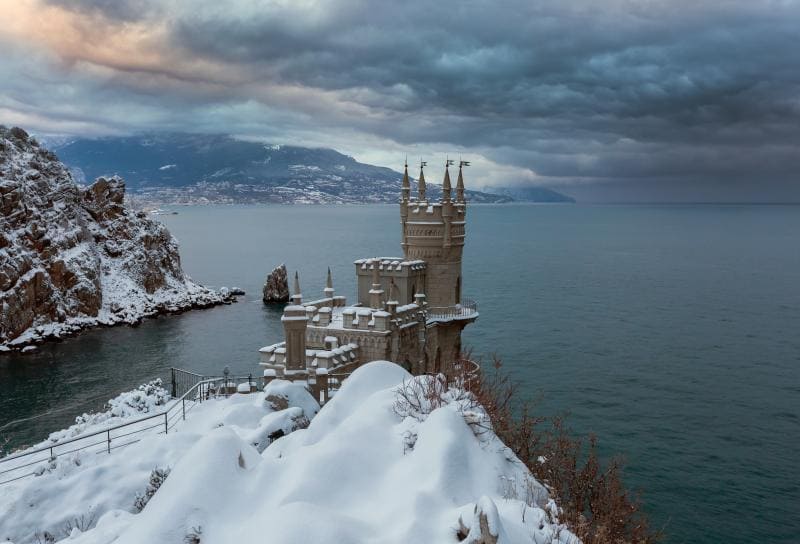 Погода в Крыму в феврале