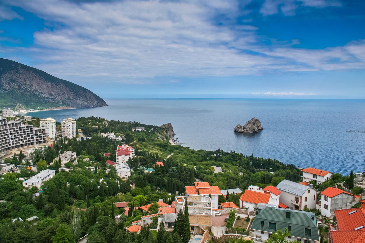 Гурзуфский парк в Крыму