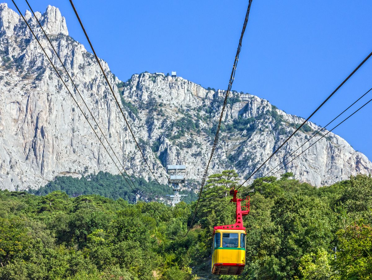 Канатная дорога Ай-Петри фото