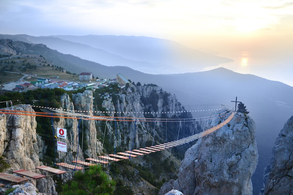 Канатная дорога Ай-Петри в Крыму