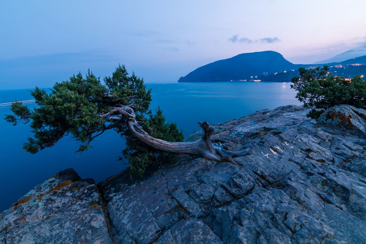 Мыс Плака в Чернореченский Крыму