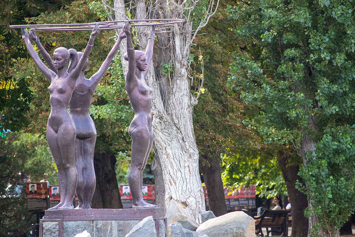 Где находится Парк имени Юрия Гагарина в Крыму