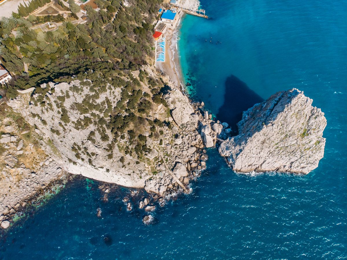 Скала Дива в Крыму